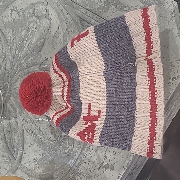 T- MAX UNISEX HEAT WOOL POM POM HAT IVORY NEW - Picture 6 of 8